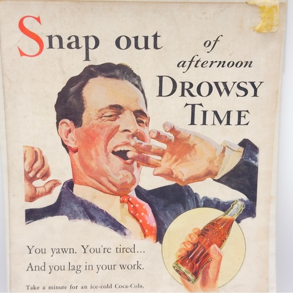 1933 Coca-Cola Vintage Style Ad Prints Lot of 2 Reproduction 8.5x11" - Picture 3 of 14